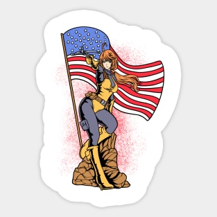 Real American Heroes Sticker